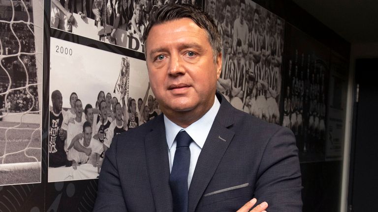 PAISLEY, SCOTLAND - JANUARY 29: Jim Gillespie, CEO of Kibble, pictured at a St Mirren FC partnership announcement with charity Kibble to become ..fan owned by 2021.. at the Simple Digital Arena, on January 29, 2020, in Paisley, Scotland. (Photo by Alan Harvey / SNS Group) 