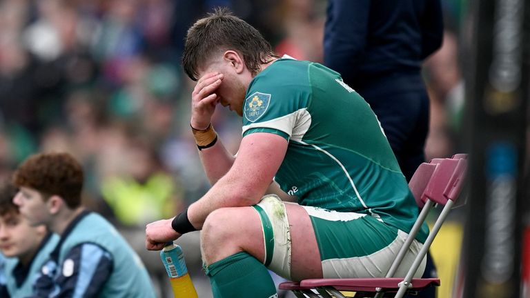 Dublin, Irlanda – 8 de março de 2025; Joe McCarthy 