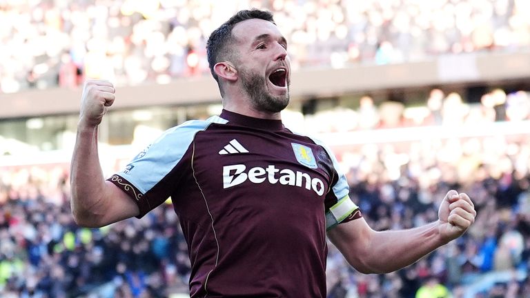 John McGinn celebrates his second goal