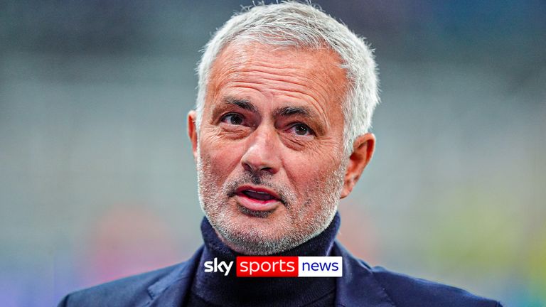 Benfica manager Jose Mourinho.