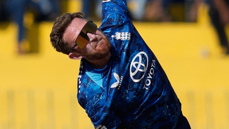 England's Liam Dawson, ODI cricket (Associated Press)