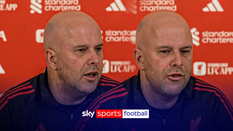 Arne Slot had his say on the criticism Liverpool have received from fans, but admits he doesn't disagree.