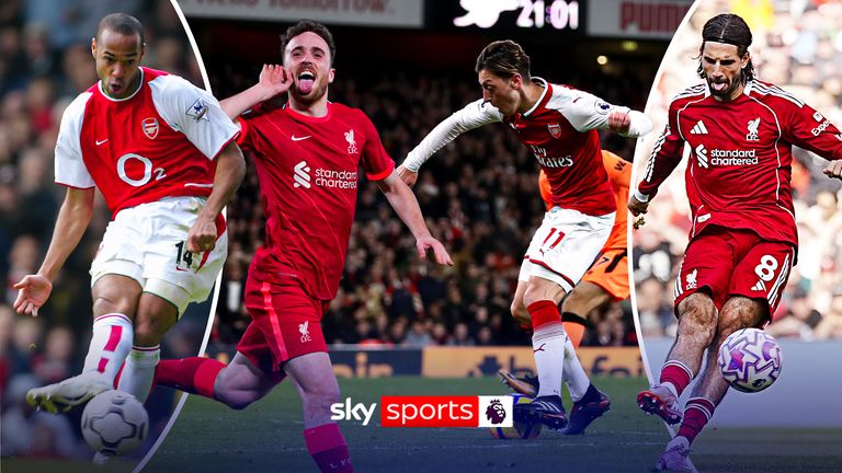 Liverpool-Arsenal best goals