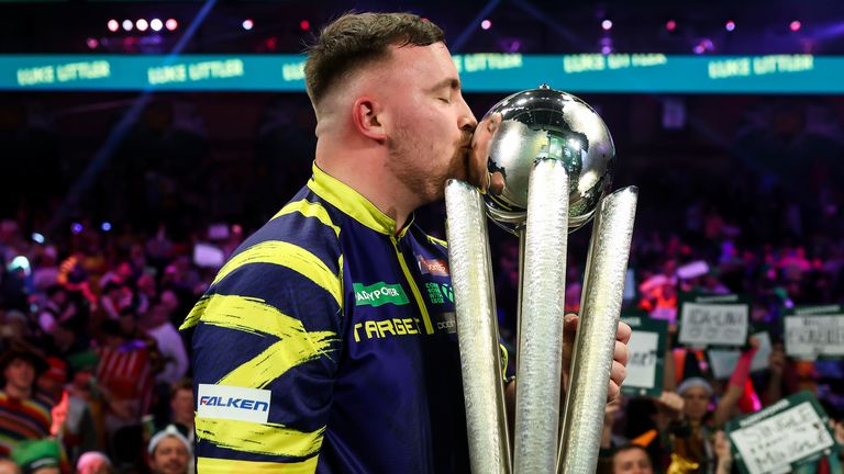 Luke Littler, World Darts Championship final 2026