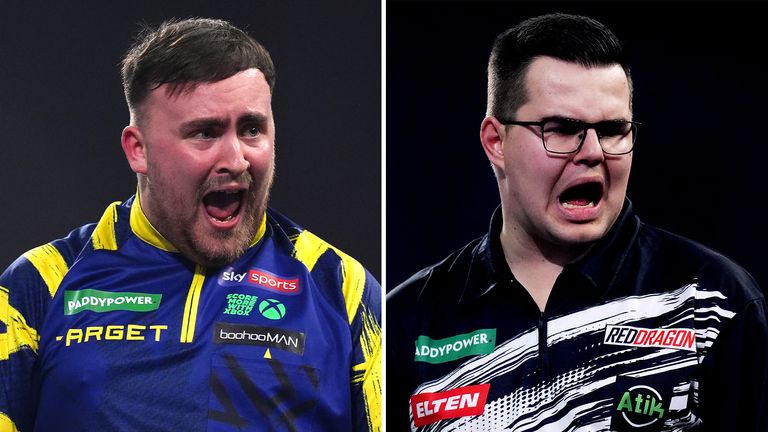 Luke Littler and Gian van Veen: World Darts Championship Final
