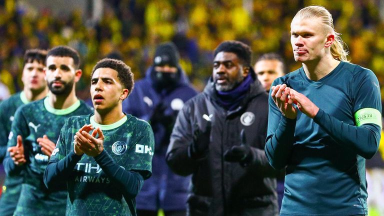 Man City players refund fans who travelled to Bodo/Glimt defeat
