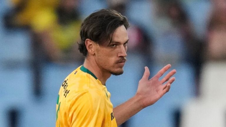 Marco Jansen, África do Sul, críquete internacional T20 (Associated Press)