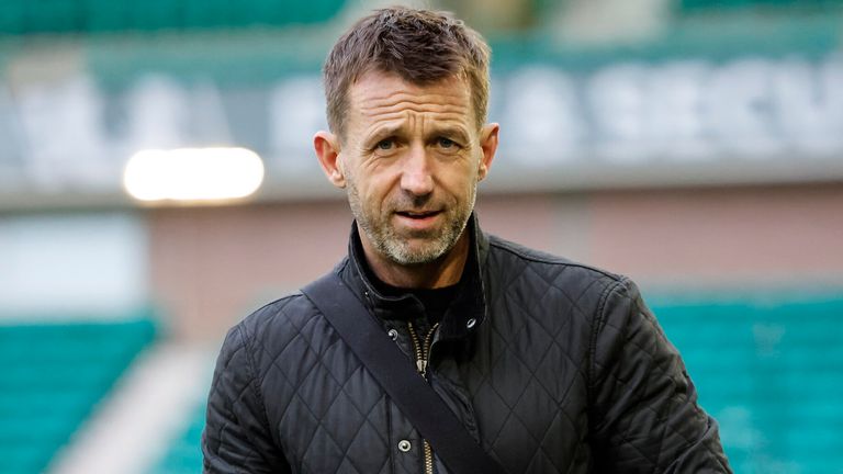 EDINBURGH, SCOTLAND - DECEMBER 27: Pundit Neil McCann before a William Hill Premiership match between Hibernian and Heart of Midlothian at Easter Road, on December 27, 2025, in Edinburgh, Scotland. (Photo by Mark Scates / SNS Group)