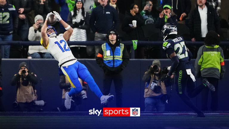 Los Angeles Rams @ Seattle Seahawks |  Puka Nacau pulls in an 'unbelievable' catch for a Rams touchdown