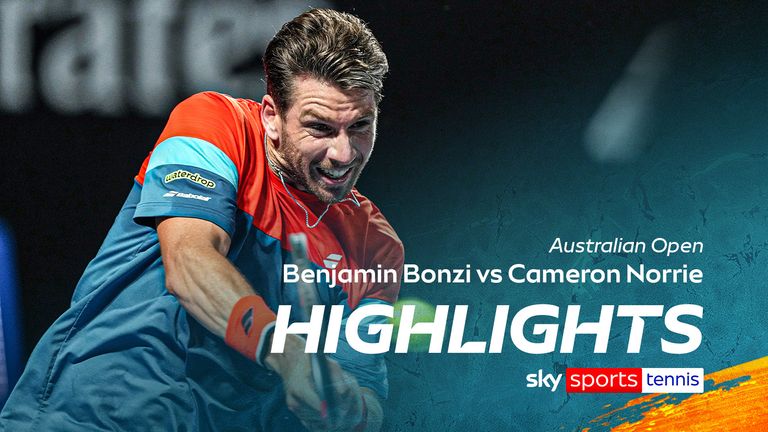 Highlights as Cameron Norrie wins five-setter epic in the first round of the Australian Open.