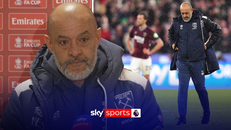 NUNO WEST HAM UNITED 09 JAN