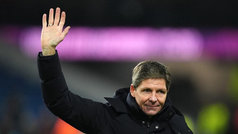 File photo dated 03/12/2025 of Crystal Palace manager Oliver Glasner, who has said at a press conference he will not renew his contract and will leave the Premier League club at the end of the season. Issue date: Friday January 16, 2026.