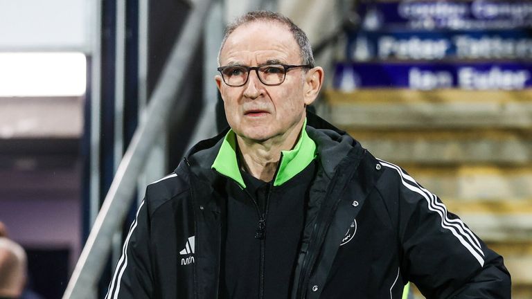 FALKIRK, SCOTLAND - JANUARY 14: Celtic manager Martin O'Neill during a William Hill Premiership match between Falkirk and Celtic at The Falkirk Stadium, on January 14, 2026, in Falkirk, Scotland. (Photo by Craig Williamson / SNS Group)