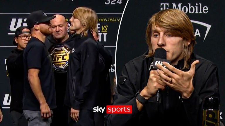 Paddy Pimblett talks ahead of interim lightweight UFC title