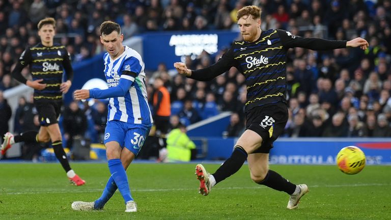 Pascal Gross scores for Brighton