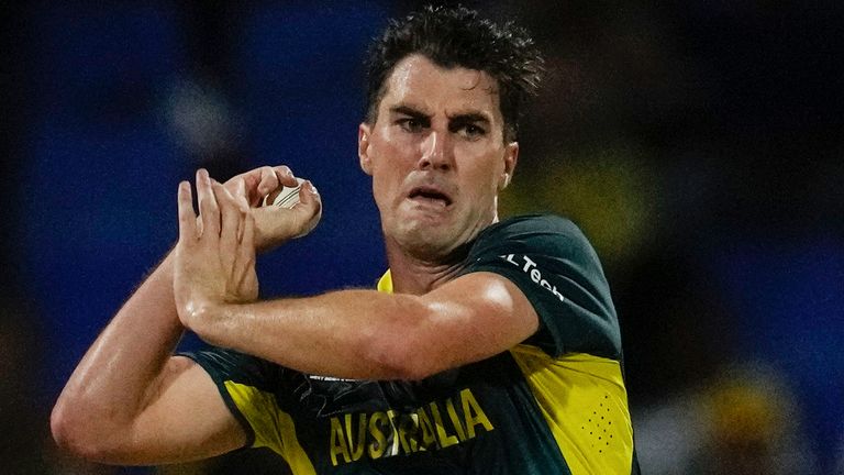 Australia fast bowler Pat Cummins (back injury) will miss the T20 World Cup and has been replaced in his country's squad by Ben Dwarshuis 