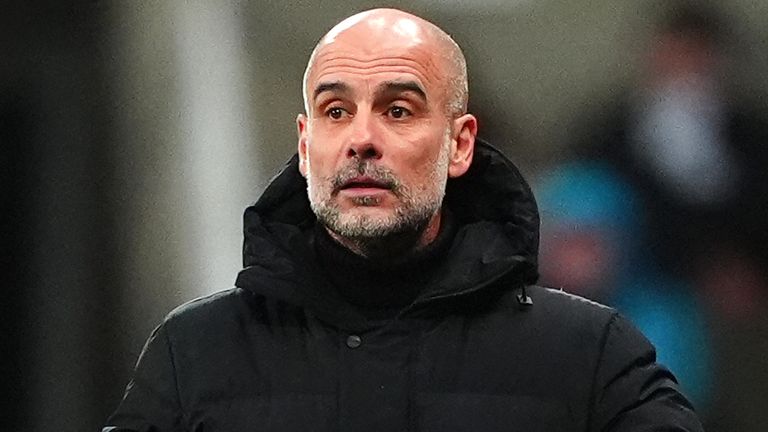 Pep Guardiola left perplexed by VAR intervention to deny Antoine Semenyo's second goal