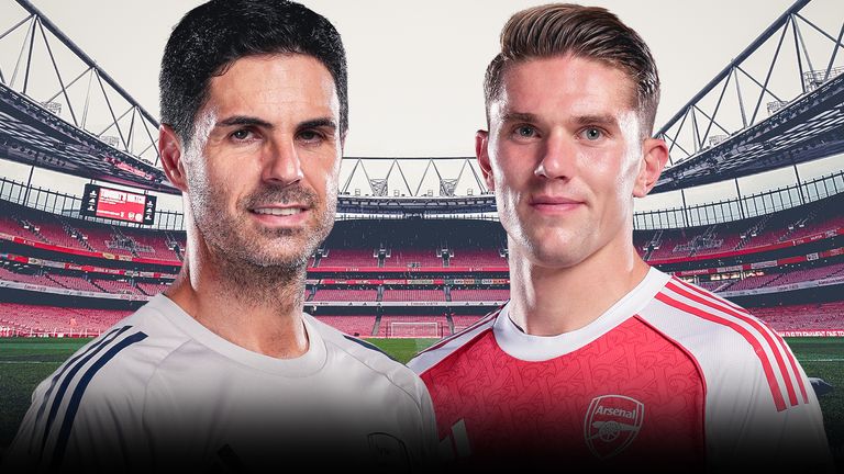 Mikel Arteta and Viktor Gyokeres