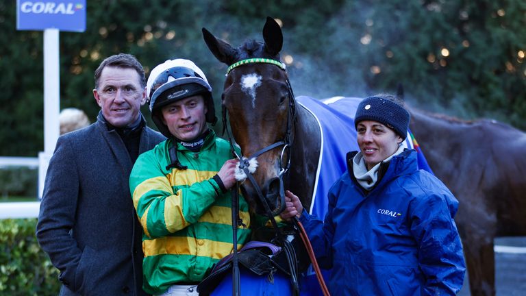 James Bowen gave Iberico Lord a fine ride in the Lanzarote Hurdle