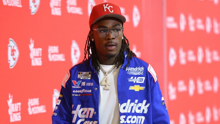 Kansas City Chiefs wide receiver Rashee Rice 