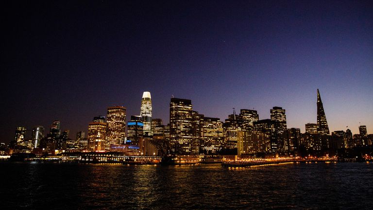 The San Francisco skyline (Credit: Visit California)