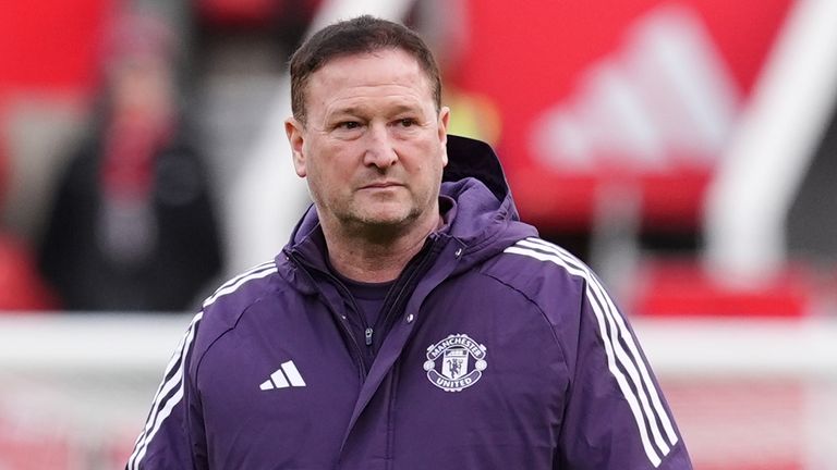 Manchester United interim assistant head coach Steve Holland