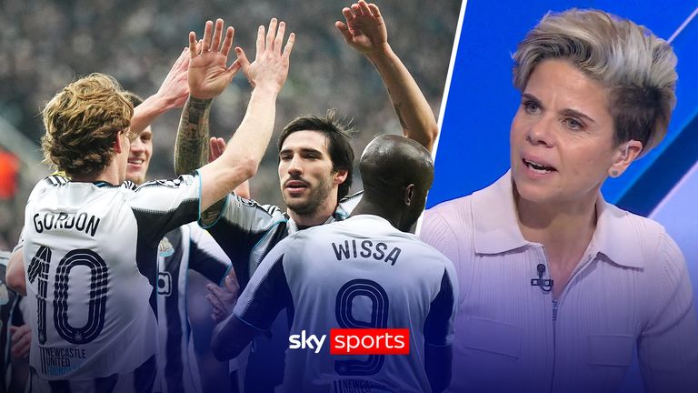 Sue Smith gives her full-time verdict after Newcastle's 3-0 victory over PSV at St James' Park in the Champions League. 