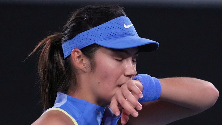 Emma Raducanu (AP Photo/Asanka Brendon Ratnayake)