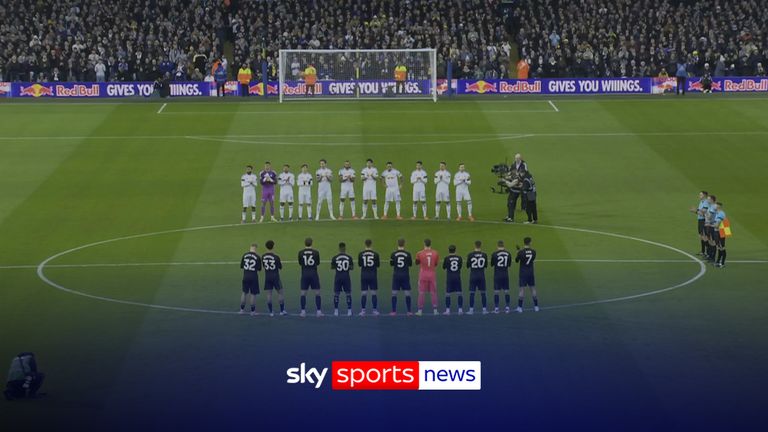 Leeds United and Elland Road paid tribute to former player Terry Yorath ahead of their Premier League fixture against Fulham.