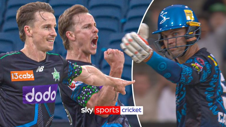 Tom Curran posted career-best figures in the Big Bash League.