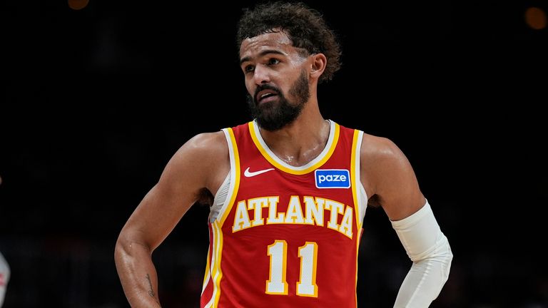 Atlanta Hawks guard Trae Young (11)