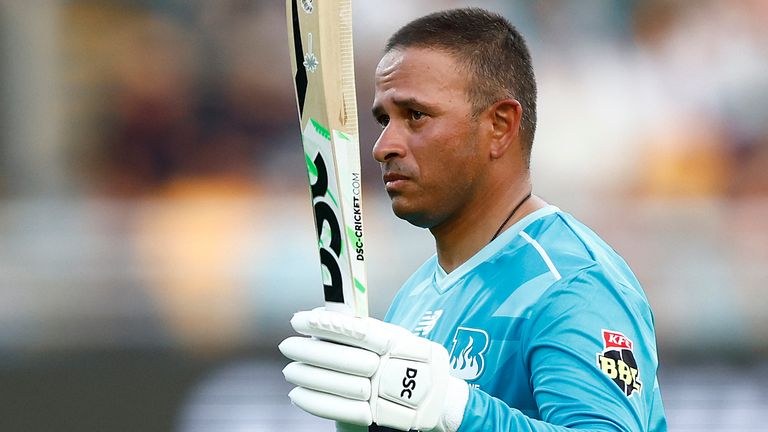 Usman Khawaja, Brisbane Heat, Big Bash League 2025-26 (Getty Images)
