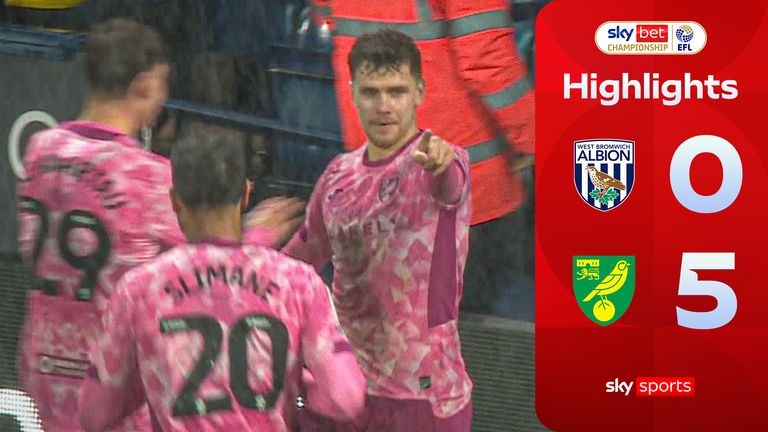 Highlights from West Brom vs Norwich.
