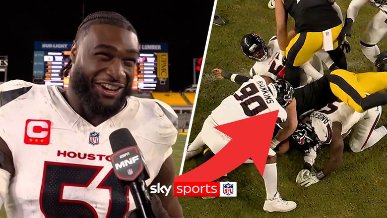 Will Anderson Jr. revealed that he had a dream of Sheldon Rankins carrying out a scoop against the Pittsburgh Steelers as the defensive tackle went on to score a touchdown and help his side to victory. 