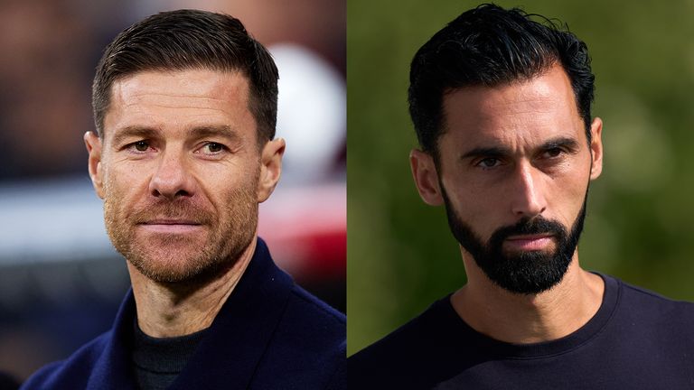 Xabi Alonso and Alvaro Arbeloa