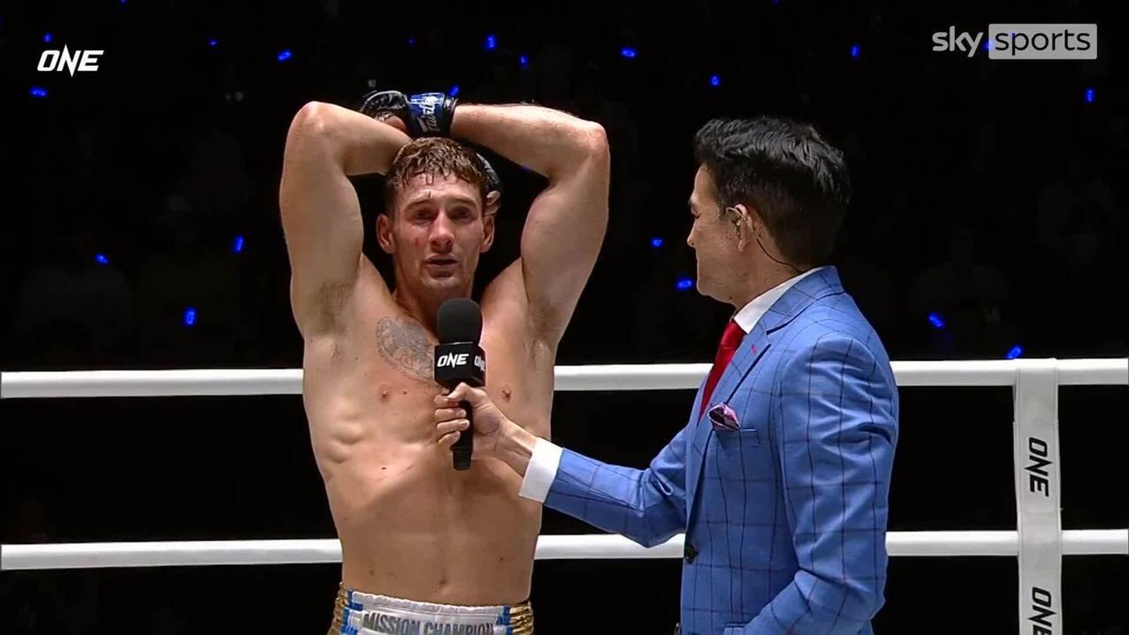 Emotional Nico Carrillo reflects on ONE  interim world title win