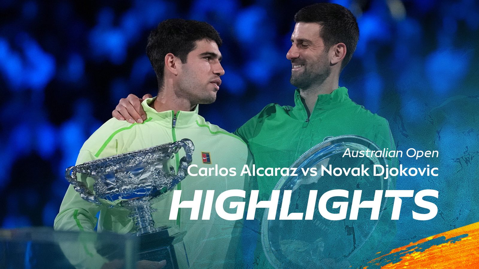 Alcaraz vs Djokovic | Australian Open highlights