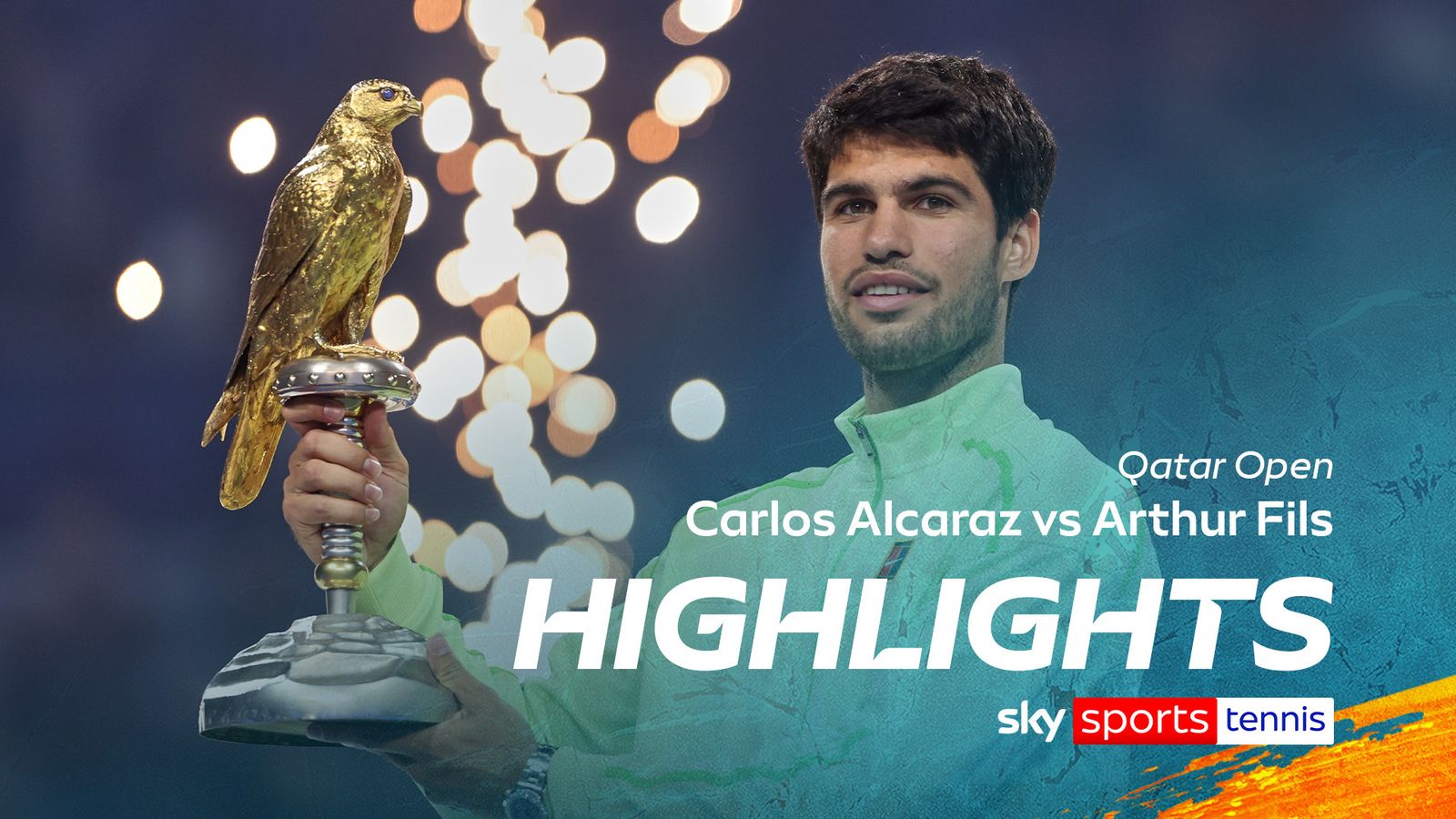 Carlos Alcaraz vs Arthur Fils | Qatar Open highlights
