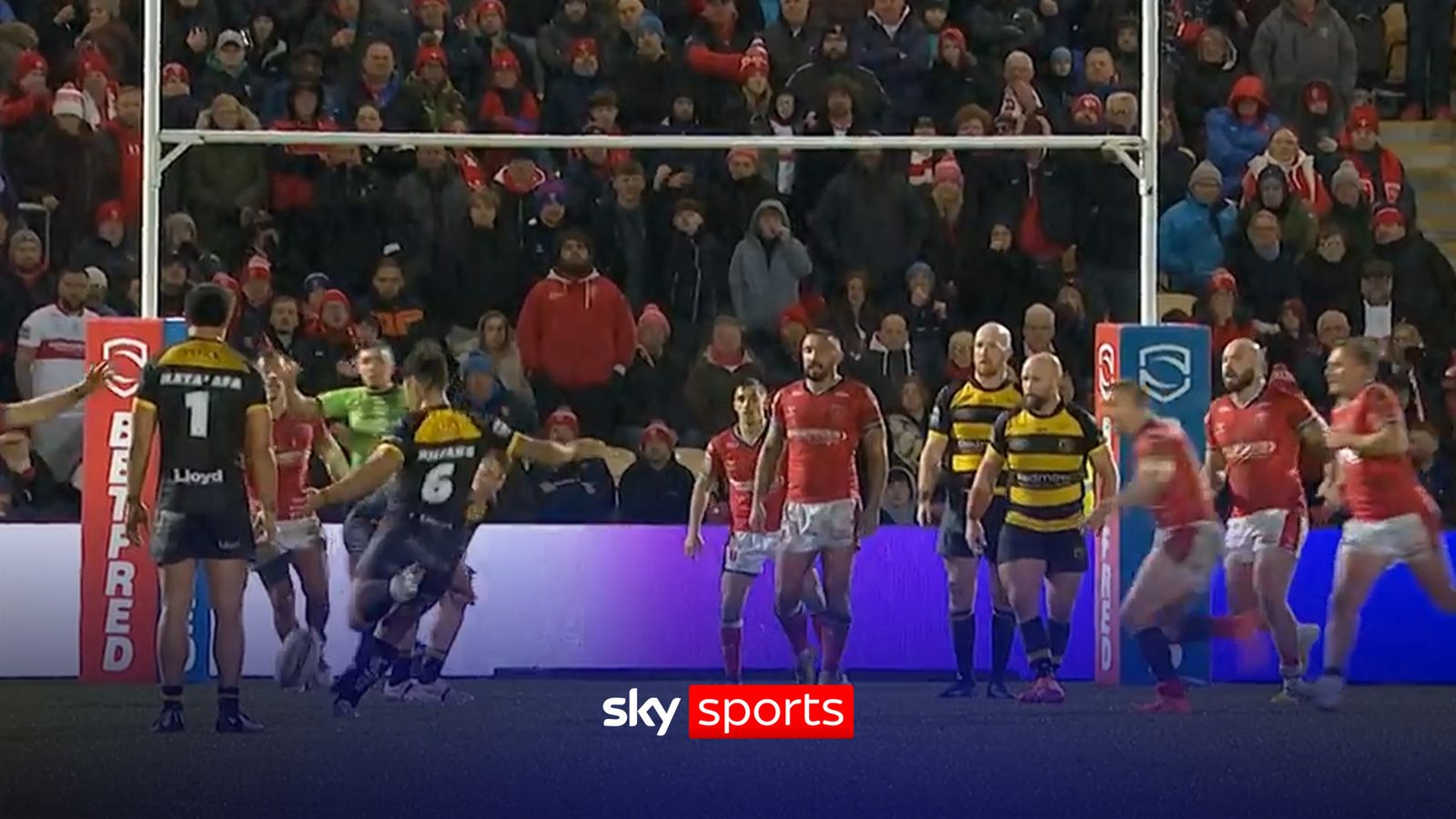 Ata Hingano puts York Knights in front with JUST four minutes on the clock!