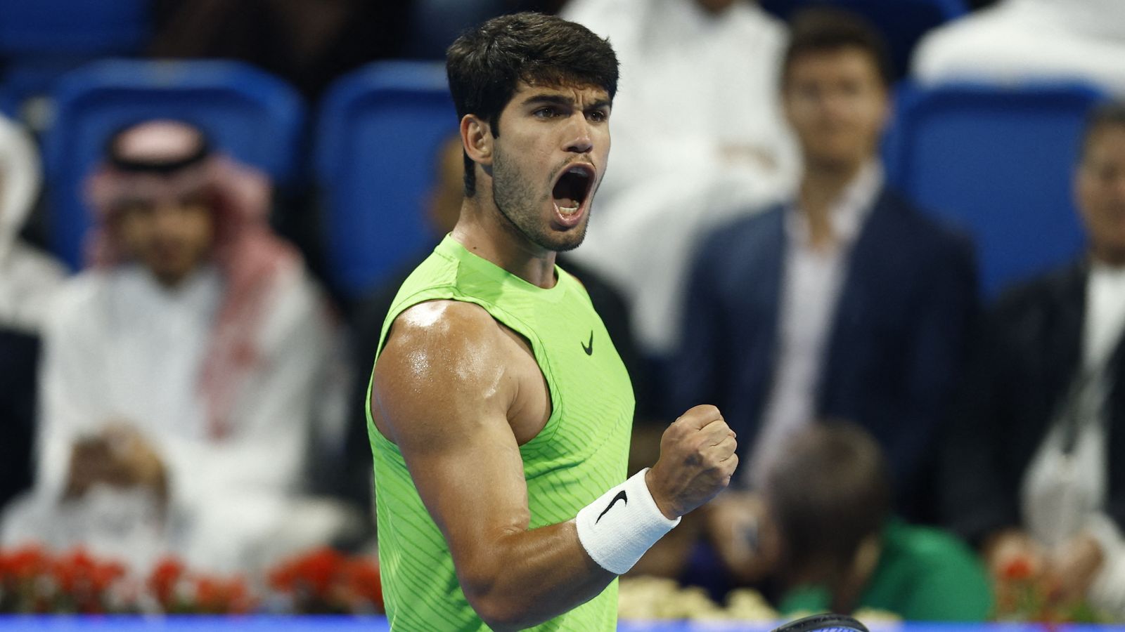 Carlos Alcaraz reaches Qatar Open final; Elina Svitolina defeats Coco Gauff to face Jessica Pegula in Dubai.