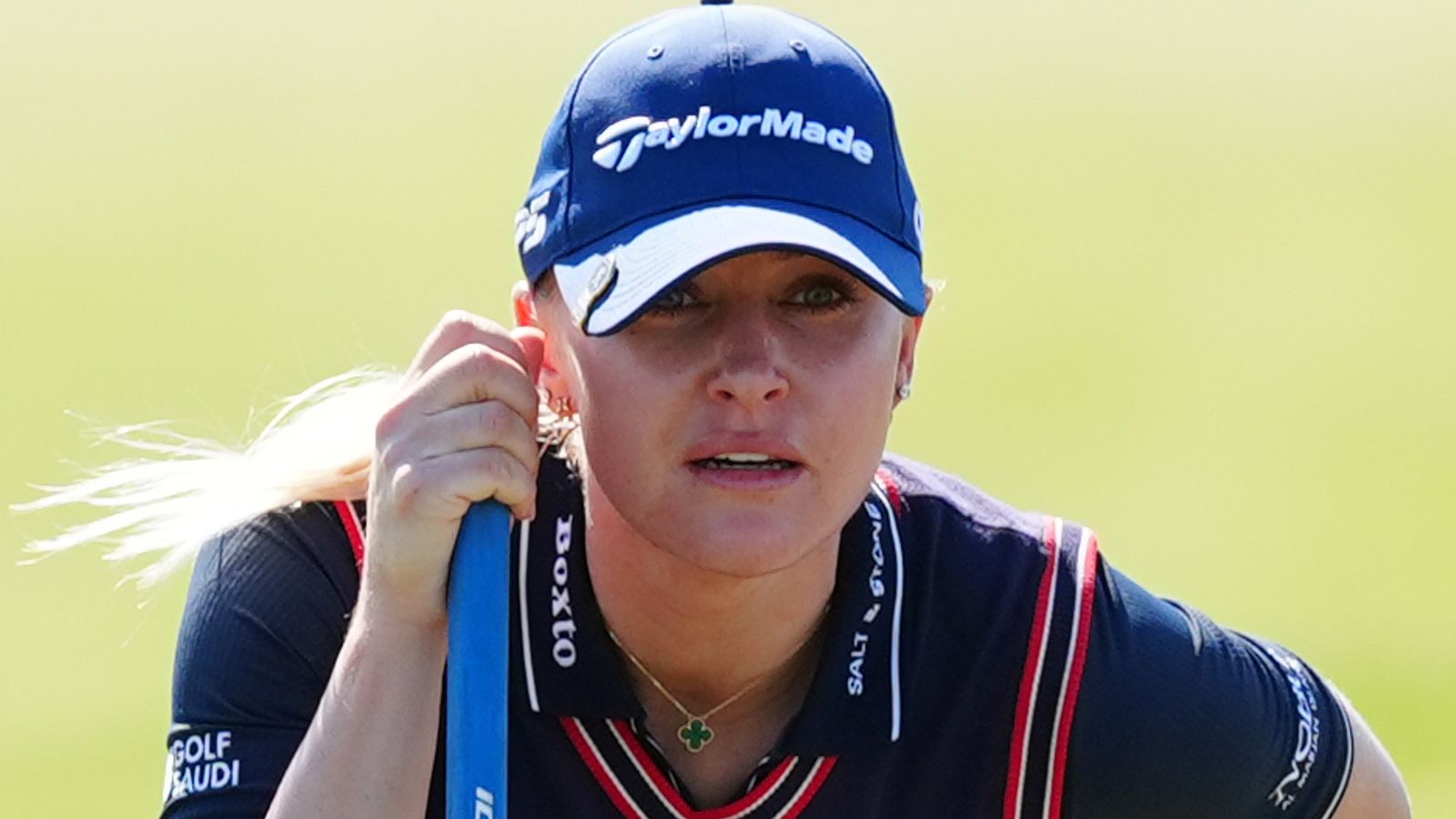 Ladies European Tour: Mimi Rhodes leads PIF Saudi International with Solheim Cup stars Charley Hull, Carlota Ciganda in contention