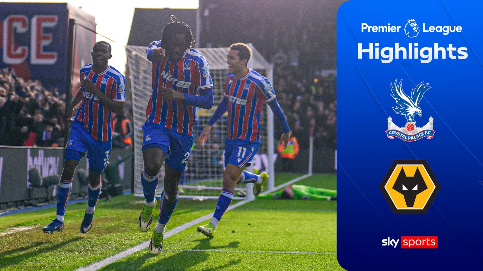 Crystal Palace 1-0 Wolves | Premier League highlights