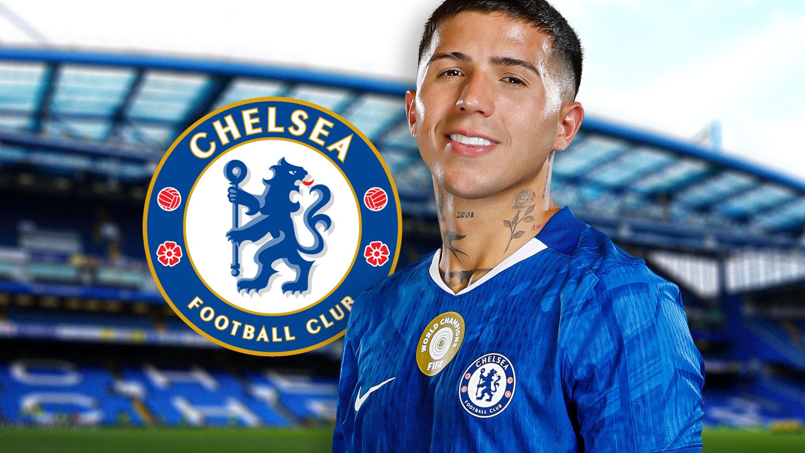 Enzo Fernandez interview: 'I want to follow in Frank Lampard's footsteps at Chelsea and win lots more trophies'