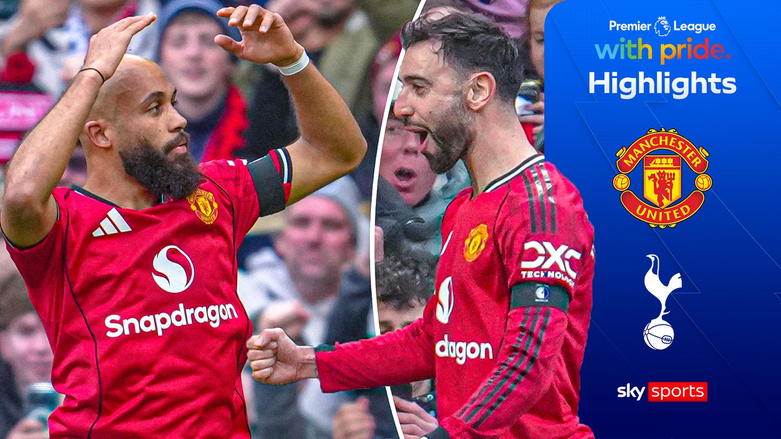Manchester United 2-0 Tottenham Hotspur | Premier League highlights - Sky Sports