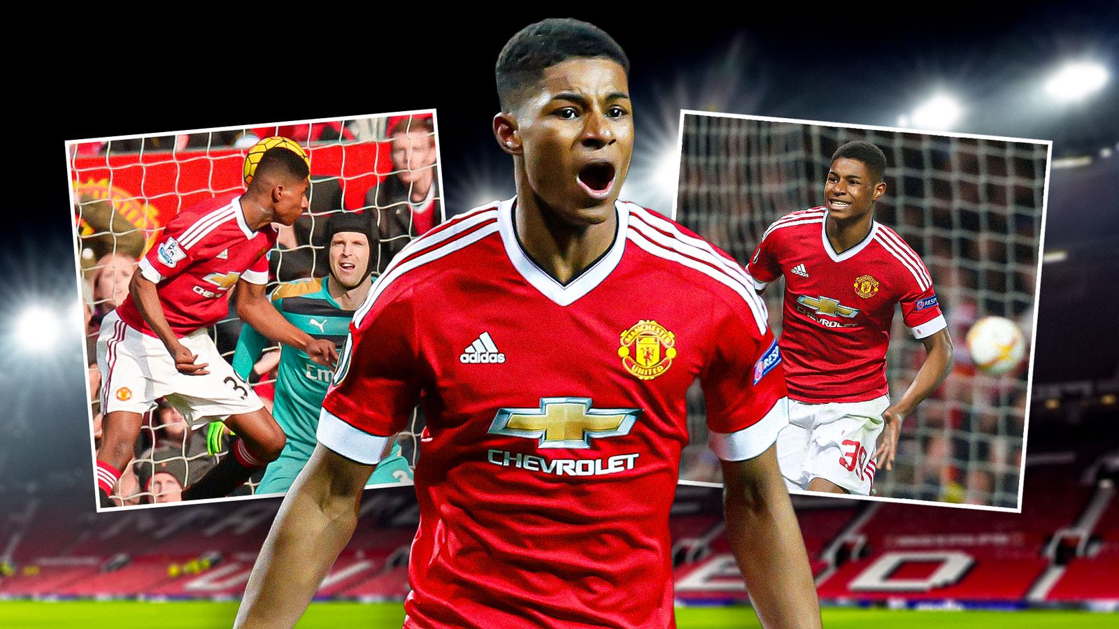 Marcus Rashford's Man Utd debut: The making of the now on-loan Barcelona star's dream start at Old Trafford 10 years on