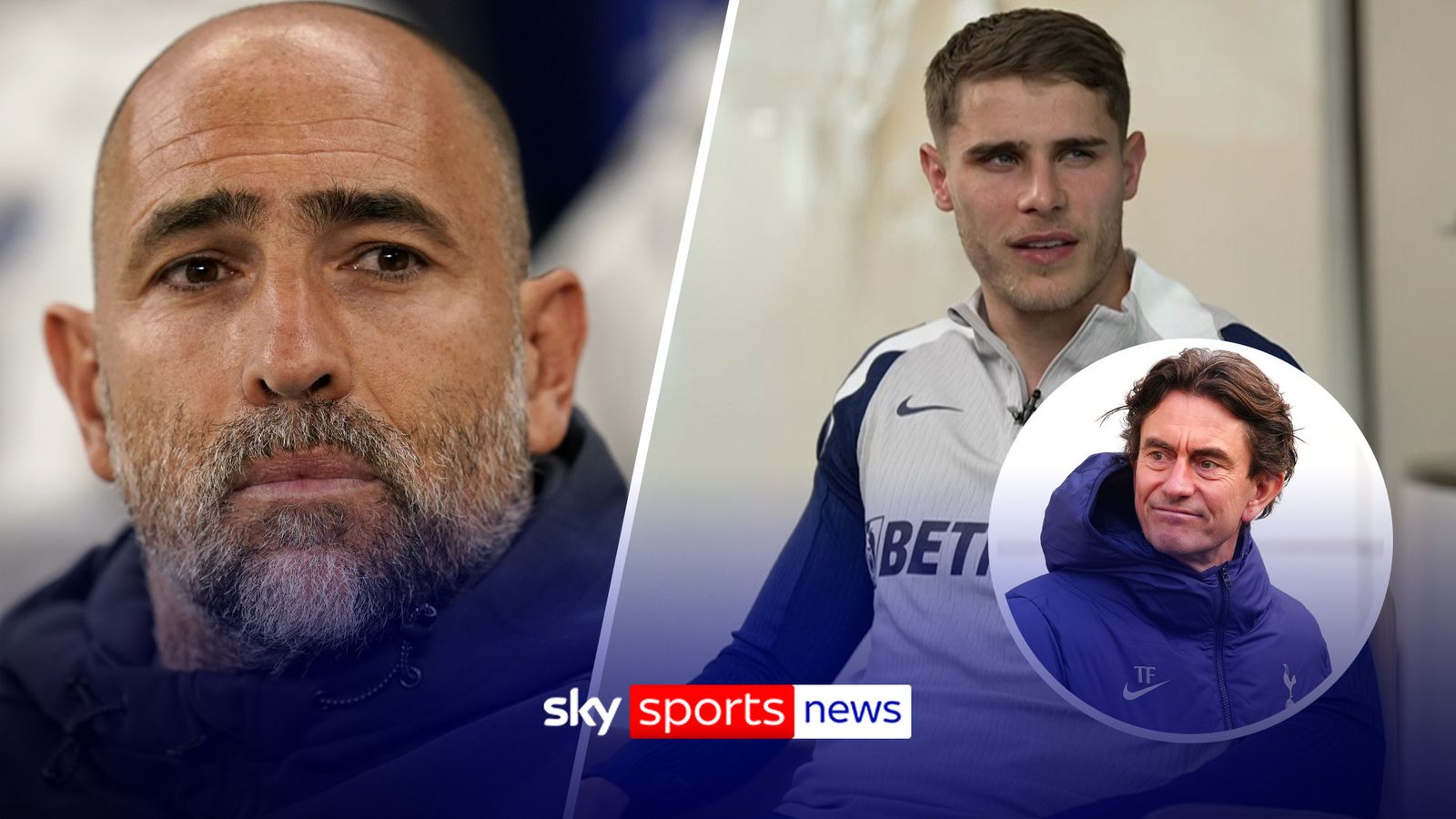 Spurs vs Arsenal: Micky van de Ven speaks on Thomas Frank exit, Igor Tudor and build-up to North London derby - Sky Sports