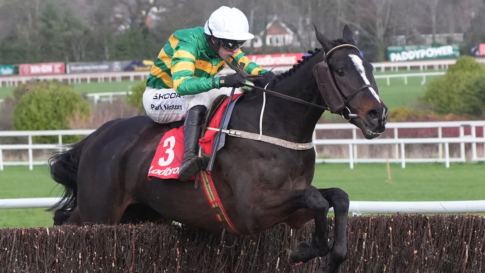 Leopardstown: Kaid d'Authie downs Final Demand in shock result at the Dublin Racing Festival