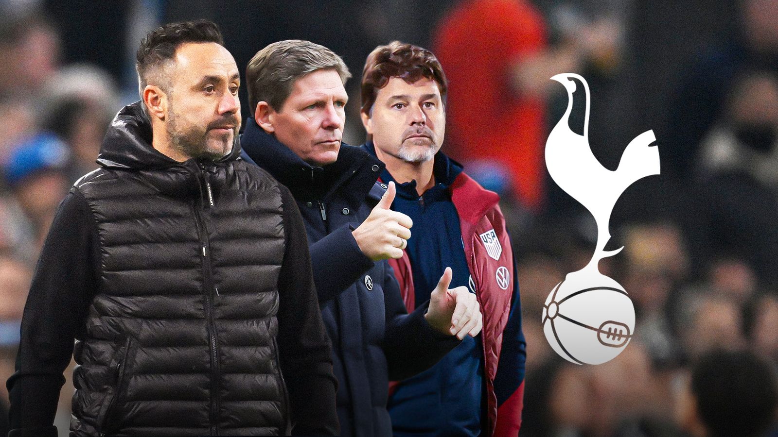 Roberto De Zerbi, Oliver Glasner or back to Mauricio Pochettino? Where will Spurs turn after Thomas Frank's sacking?