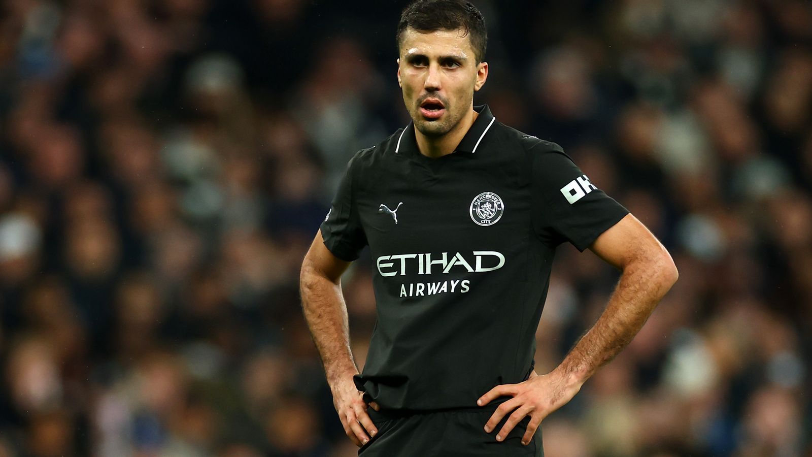 Man City: Rodri rages against referees and VAR after Dominic Solanke goal for Tottenham