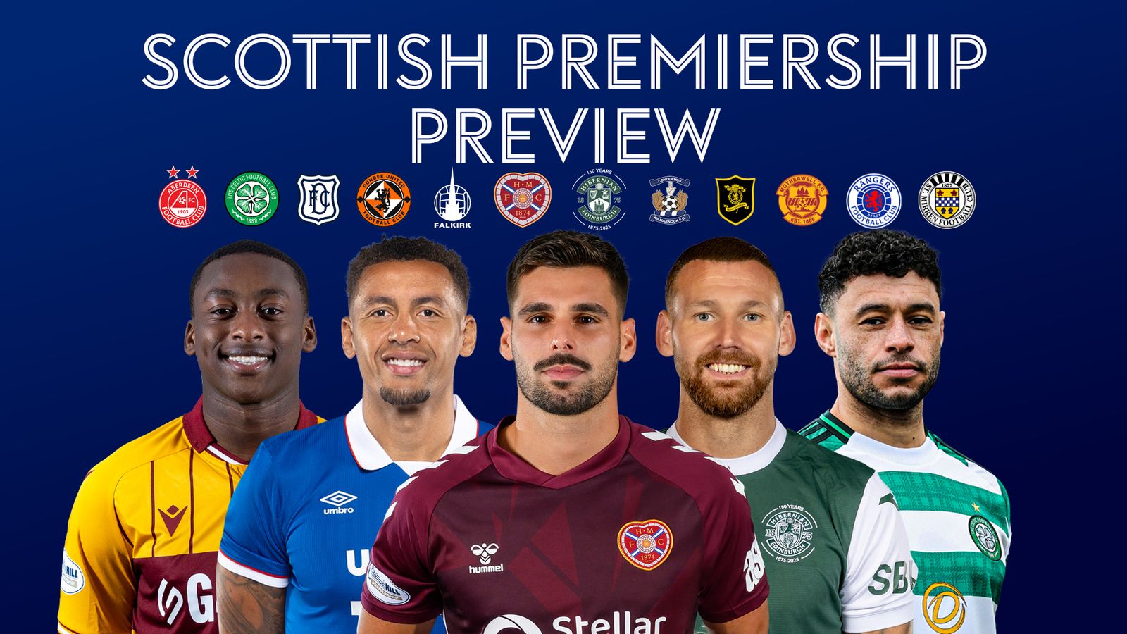 Premier League escocesa: los Rangers visitan Motherwell en vivo por Sky Sports en una cartelera entre semana llena de acción. con Corazones y Celta aún teniendo | noticias de futbol